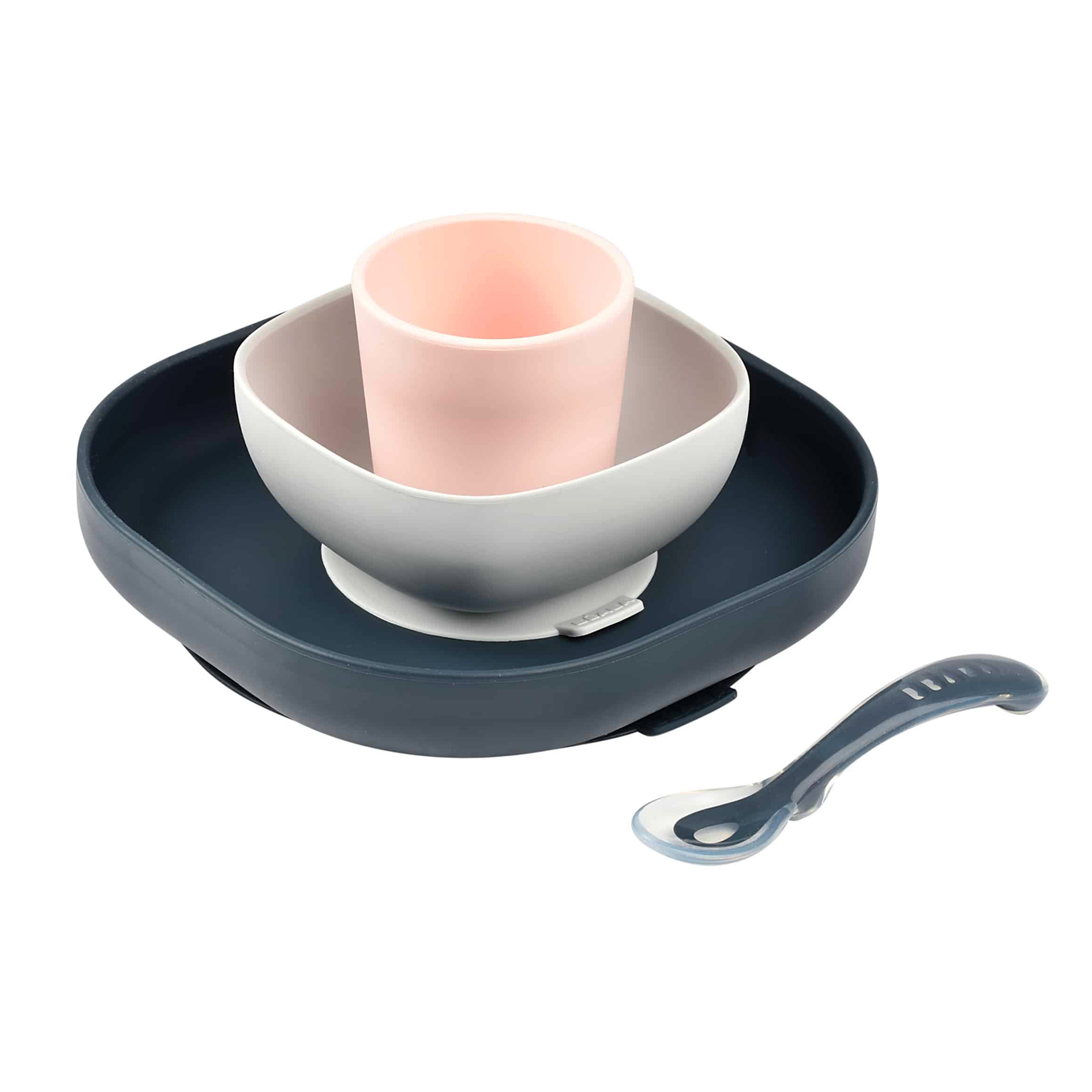 CONJUNTO DE REFEIÇÃO 4 PEÇAS SILICONE