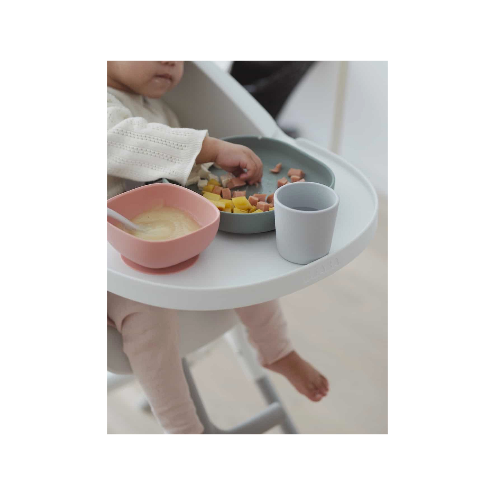 CONJUNTO DE REFEIÇÃO 4 PEÇAS SILICONE