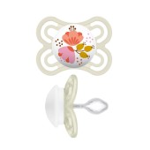 CHUPETA PERFECT 0+M FLOR ROSA