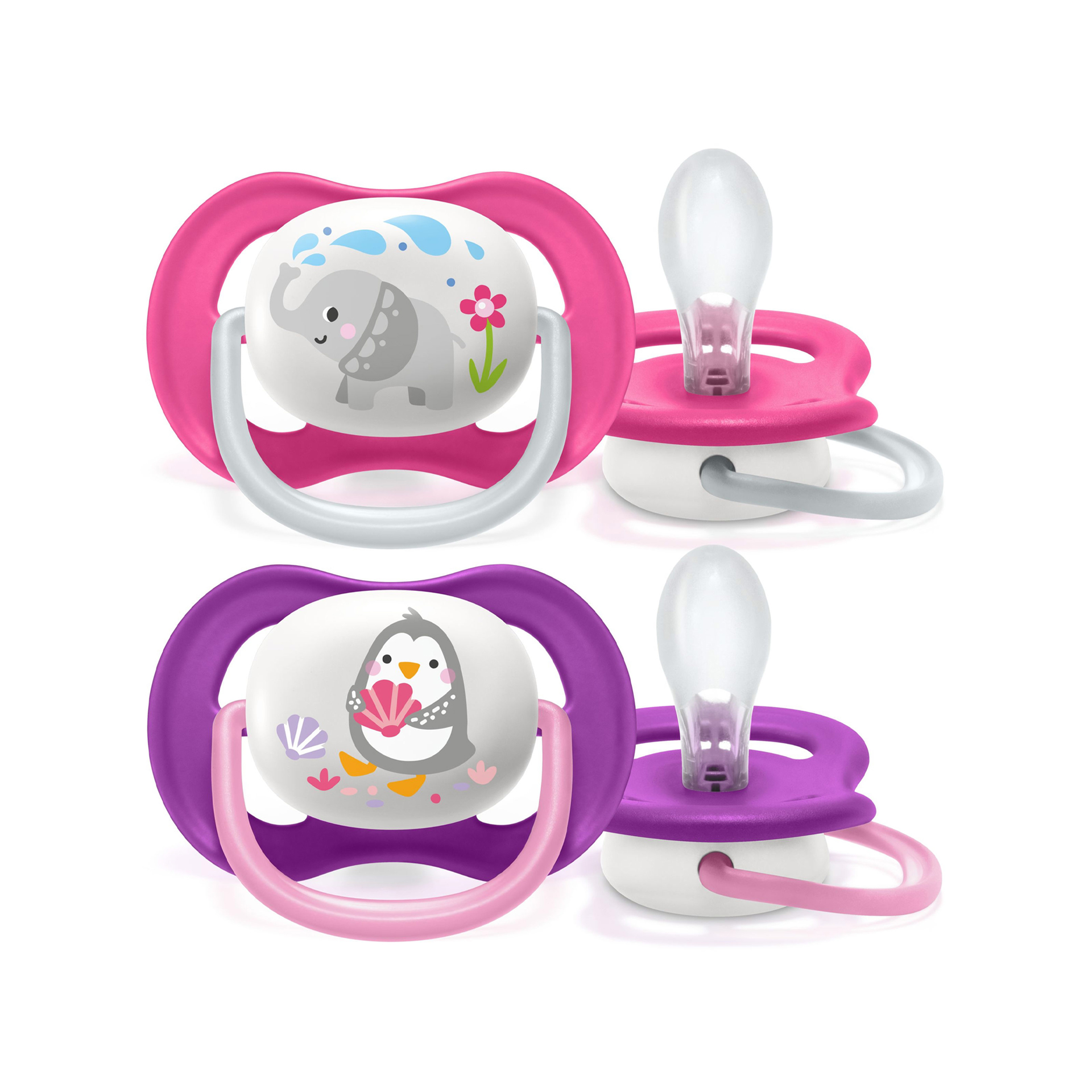 CHUPETAS ULTRA AIR ANIMALS 6-18M