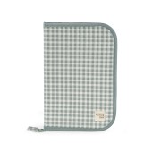 PORTA DOCUMENTOS I LOVE VICHY VERDE
