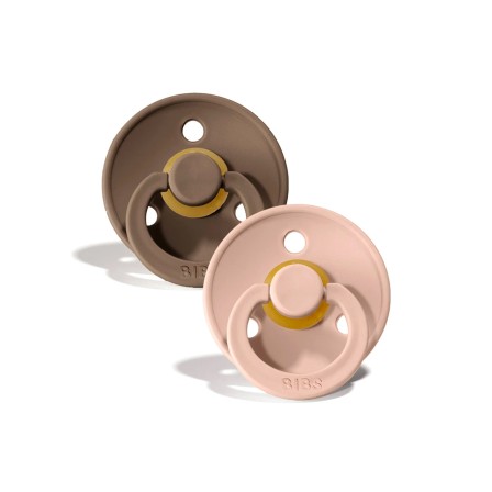 CHUPETAS BIBS COLOURS DARK OAK/BLUSH - Image product