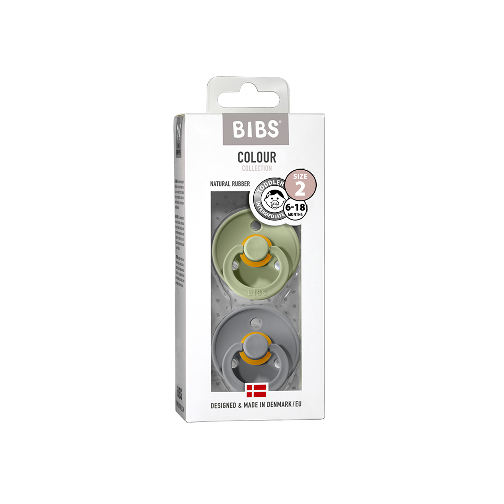 CHUPETAS BIBS COLOURS SAGE/CLOUD