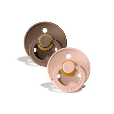 CHUPETAS BIBS COLOURS DARK OAK/BLUSH