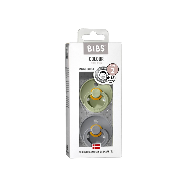 CHUPETAS BIBS COLOURS SAGE/CLOUD