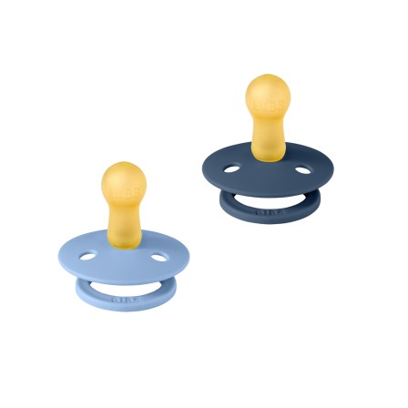 CHUPETAS BIBS COLOURS SKY BLUE/STEEL BLUE