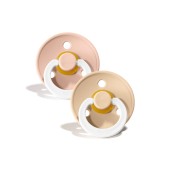 CHUPETAS BIBS NOCTURNAS COLOURS VANILLA/BLUSH T1