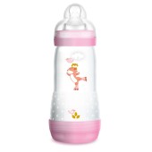 BIBERO EASY START GATO ROSA 320ML