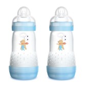 PACK BIBERES EASY START 260ML URSO AZUL