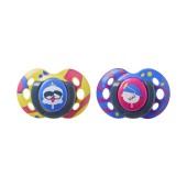 CHUPETA FUN STYLE 6-18M PSSARO ROSA