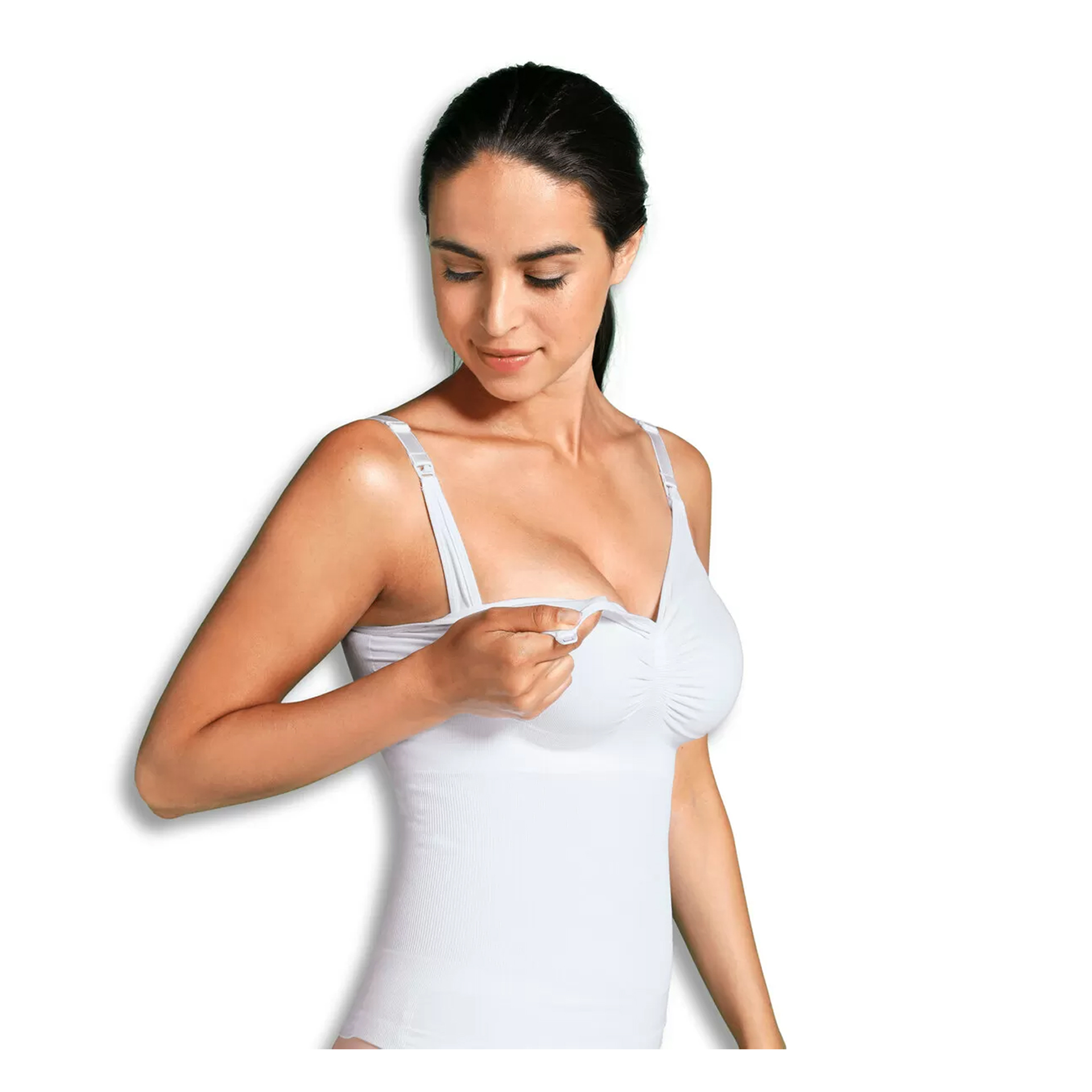 TOP DE AMAMENTAÇÃO REDUTOR BRANCO