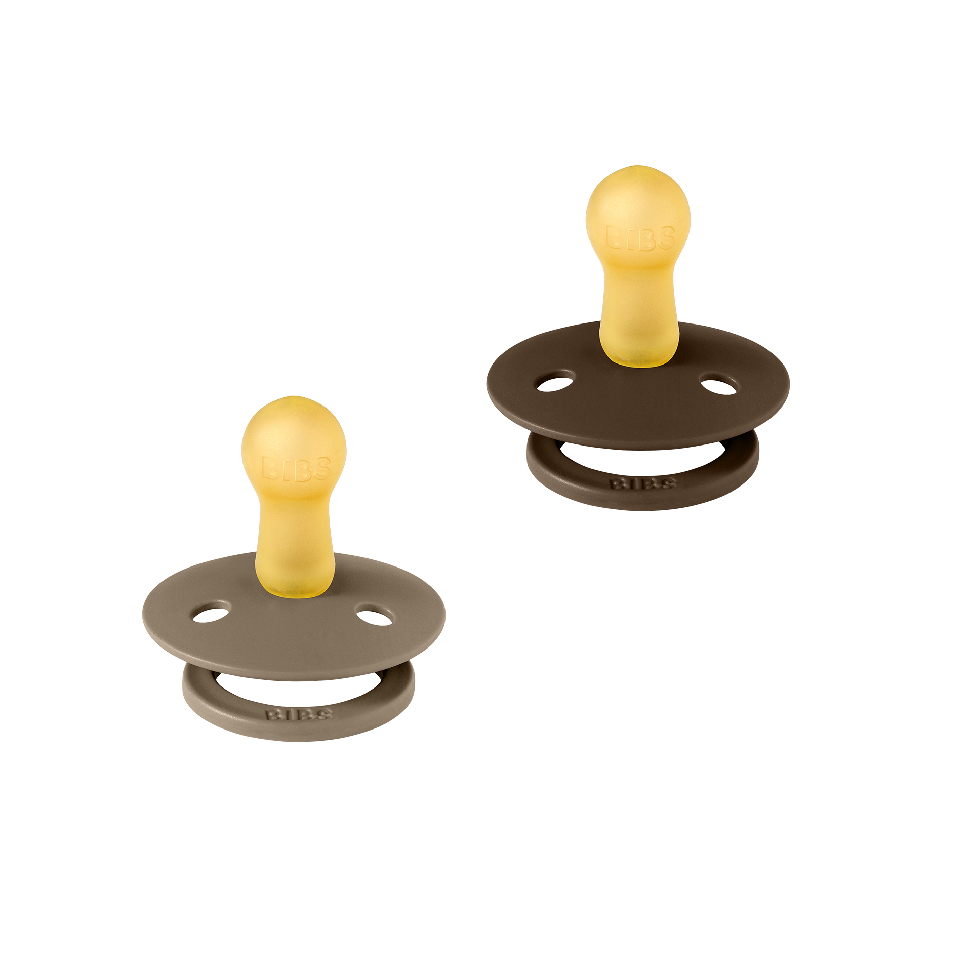 CHUPETAS BIBS COLOURS MOCHA/DARK OAK