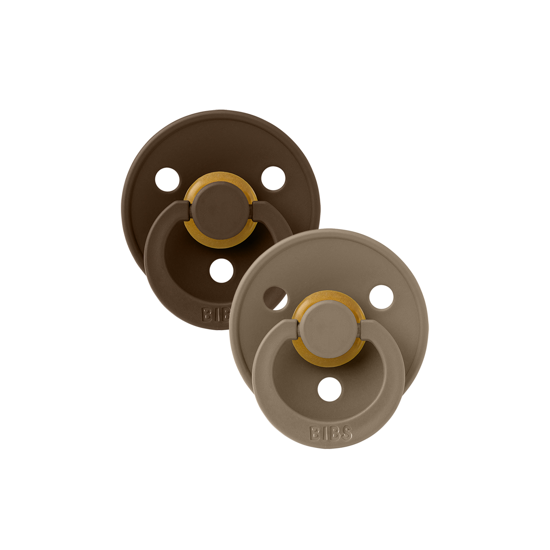 CHUPETAS BIBS COLOURS MOCHA/DARK OAK