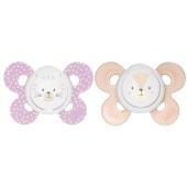 PACK CHUPETA PHYSIO FORMA COMFORT 6-16M ROSA