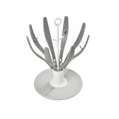 ESCORREDOR DE SECAGEM FLOR CINZA