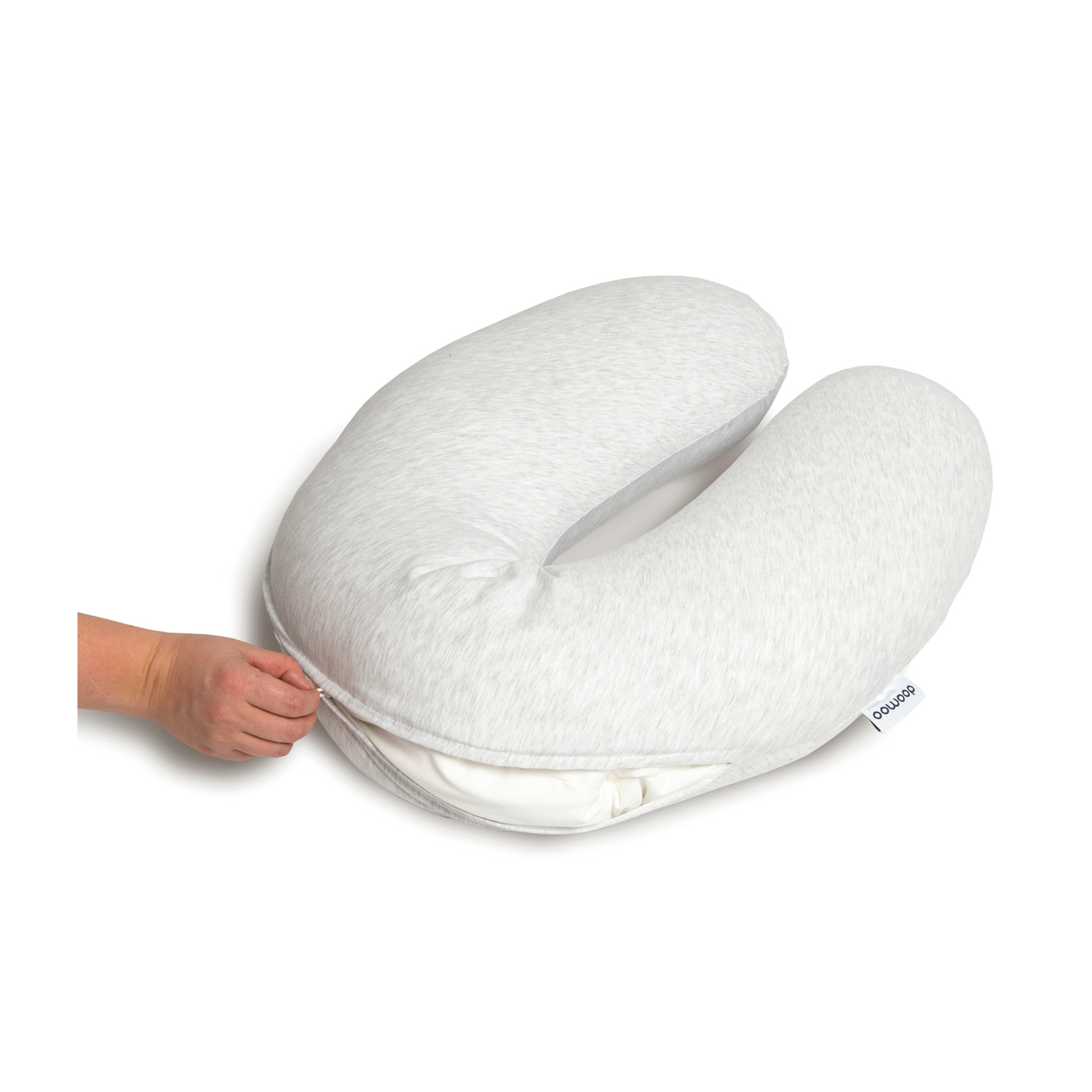 FORRA PARA ALMOFADA BUDDY CHINE WHITE