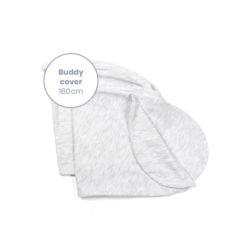 FORRA PARA ALMOFADA BUDDY CHINE WHITE