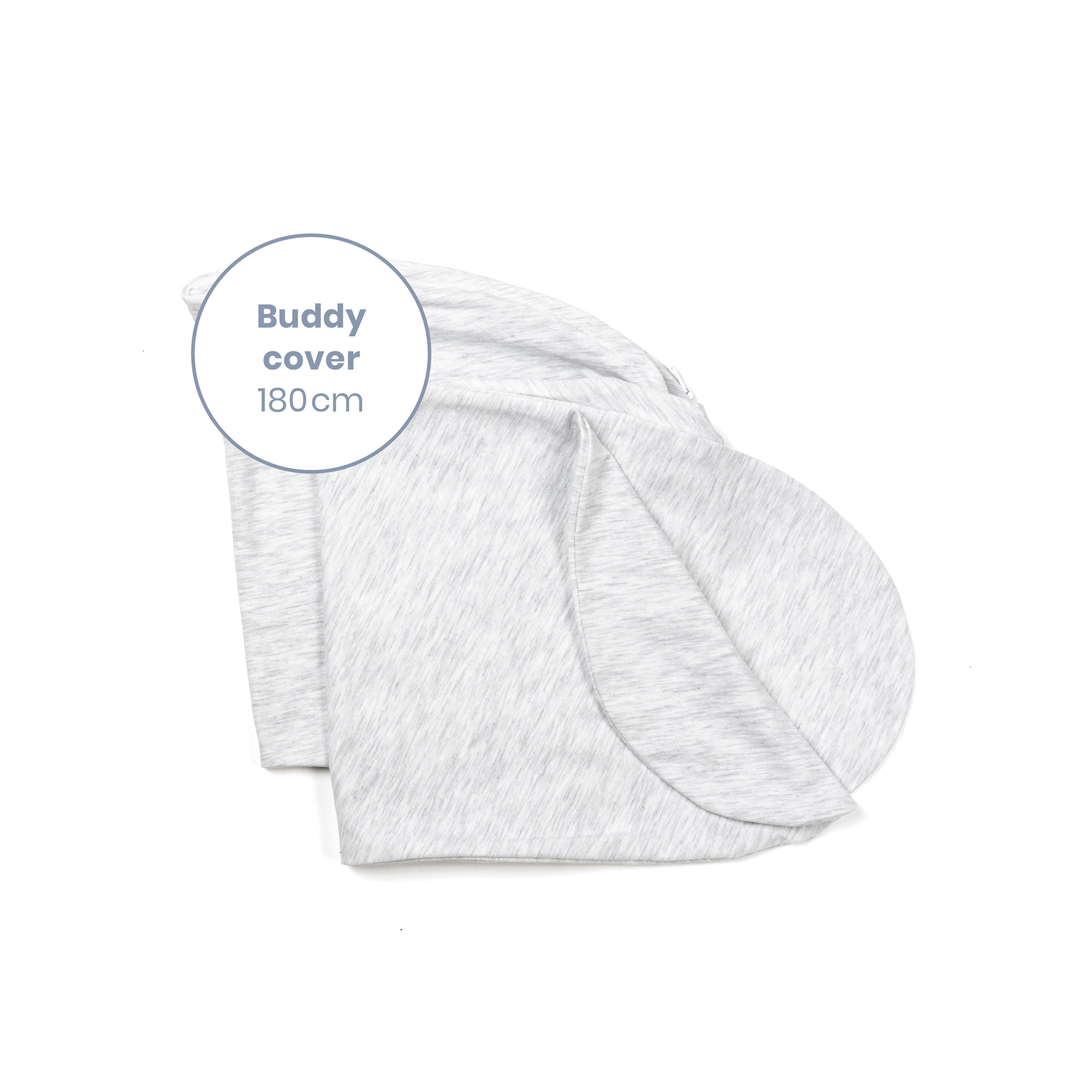 FORRA PARA ALMOFADA BUDDY CHINE WHITE