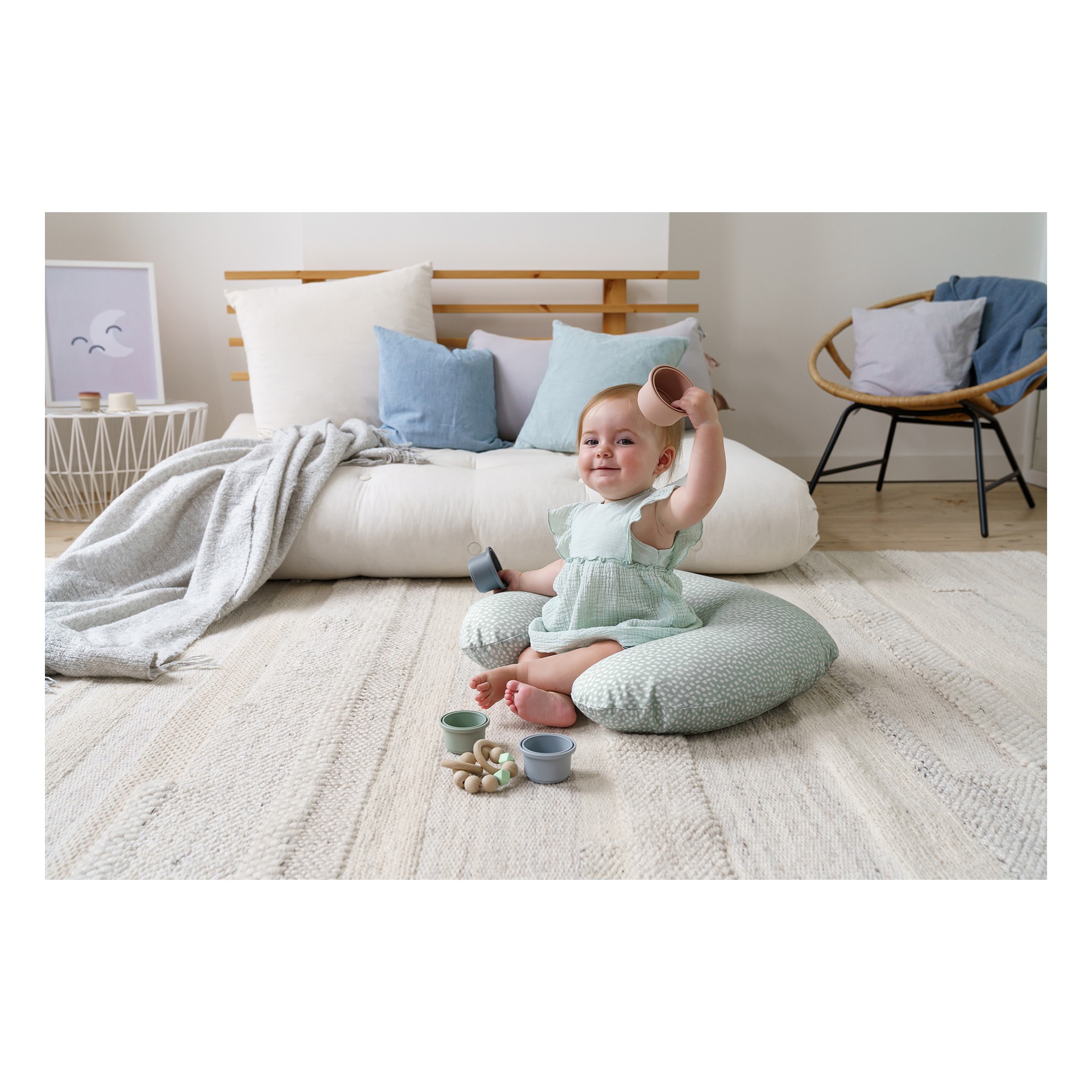 ALMOFADA SOFTY CLOUDY KAKI