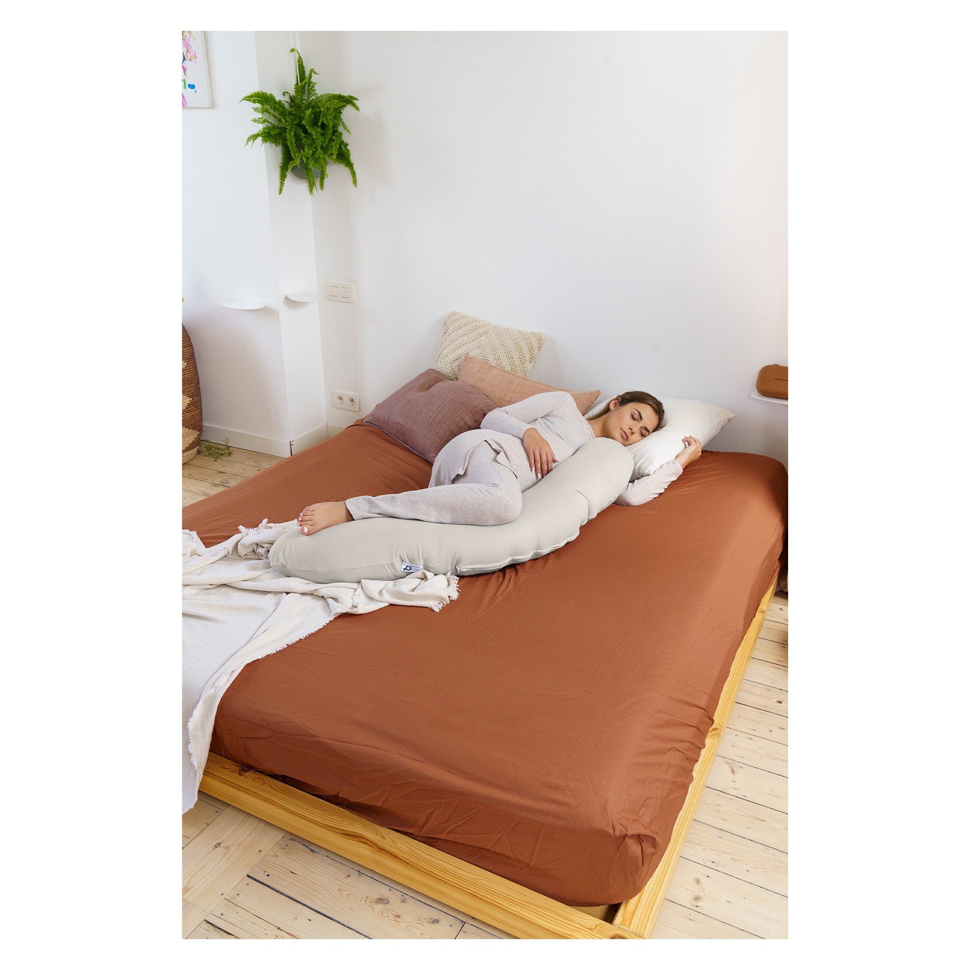 ALMOFADA BUDDY TETRA JERSEY SAND