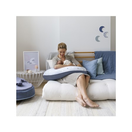 ALMOFADA BUDDY BLUE GREY MOON