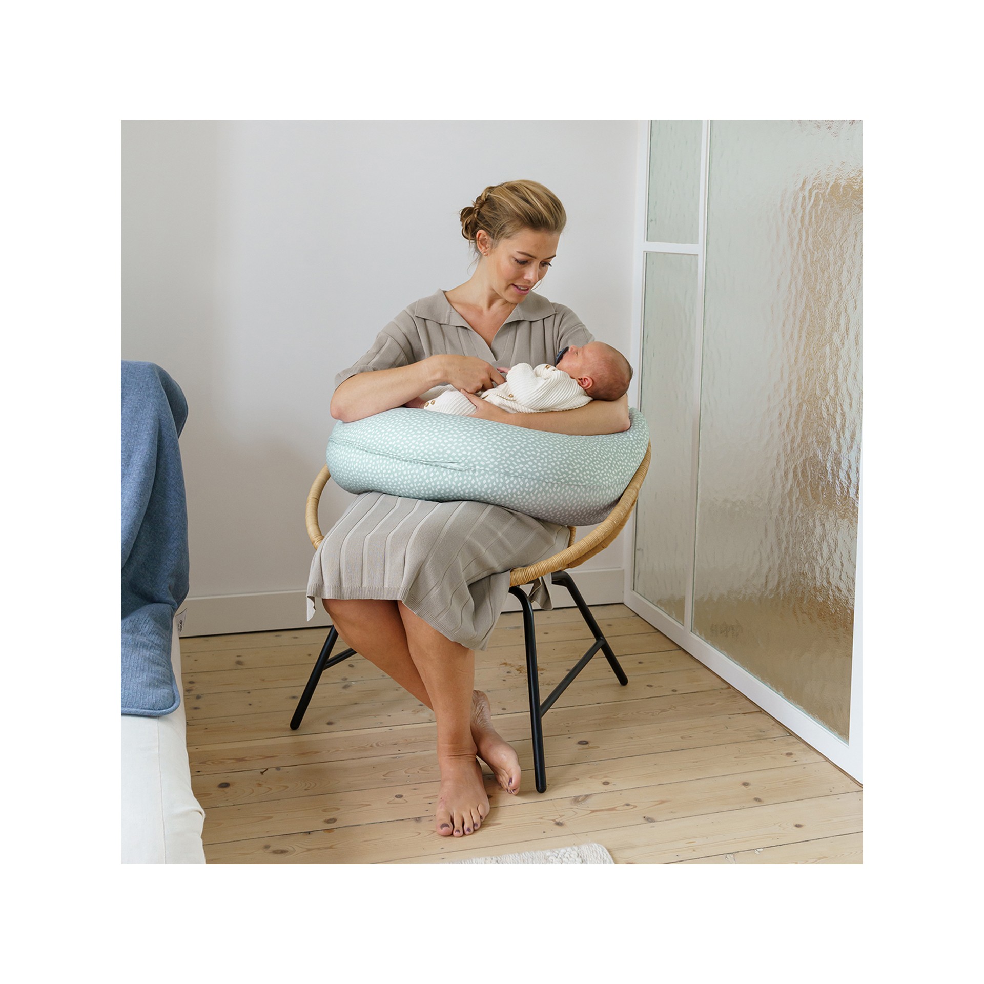 ALMOFADA BUDDY CLOUDY KAKI