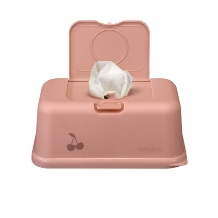 PORTA-TOALHITAS FUNKYBOX CEREJAS ROSA