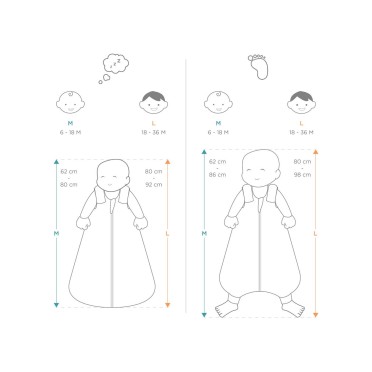 SACO DE DORMIR ON THE MOVE TOG 2.5