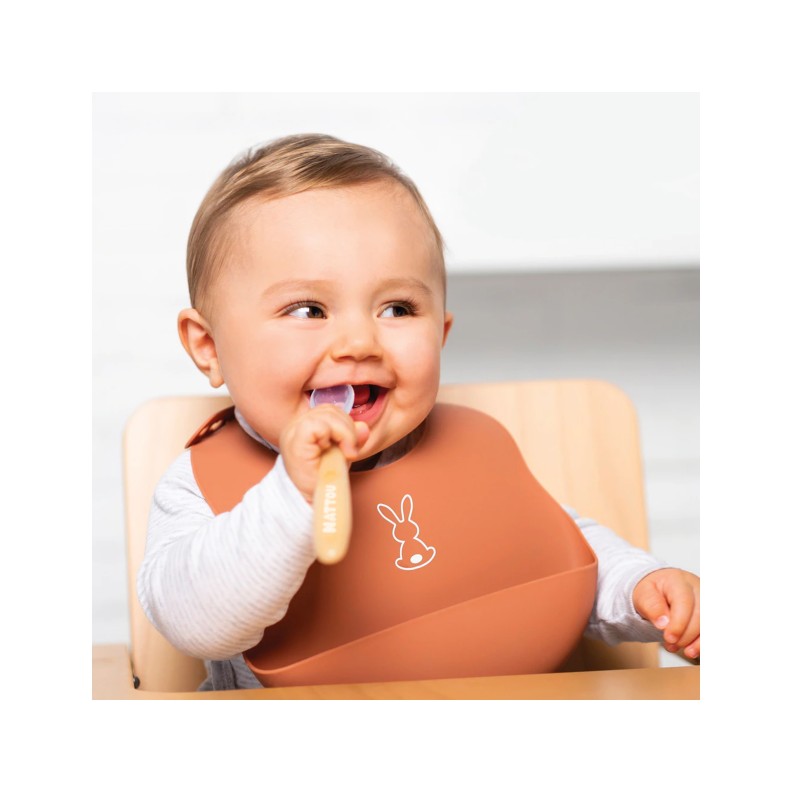 CONJUNTO 2 COLHERES SILICONE + CAIXA TRANSPORTE