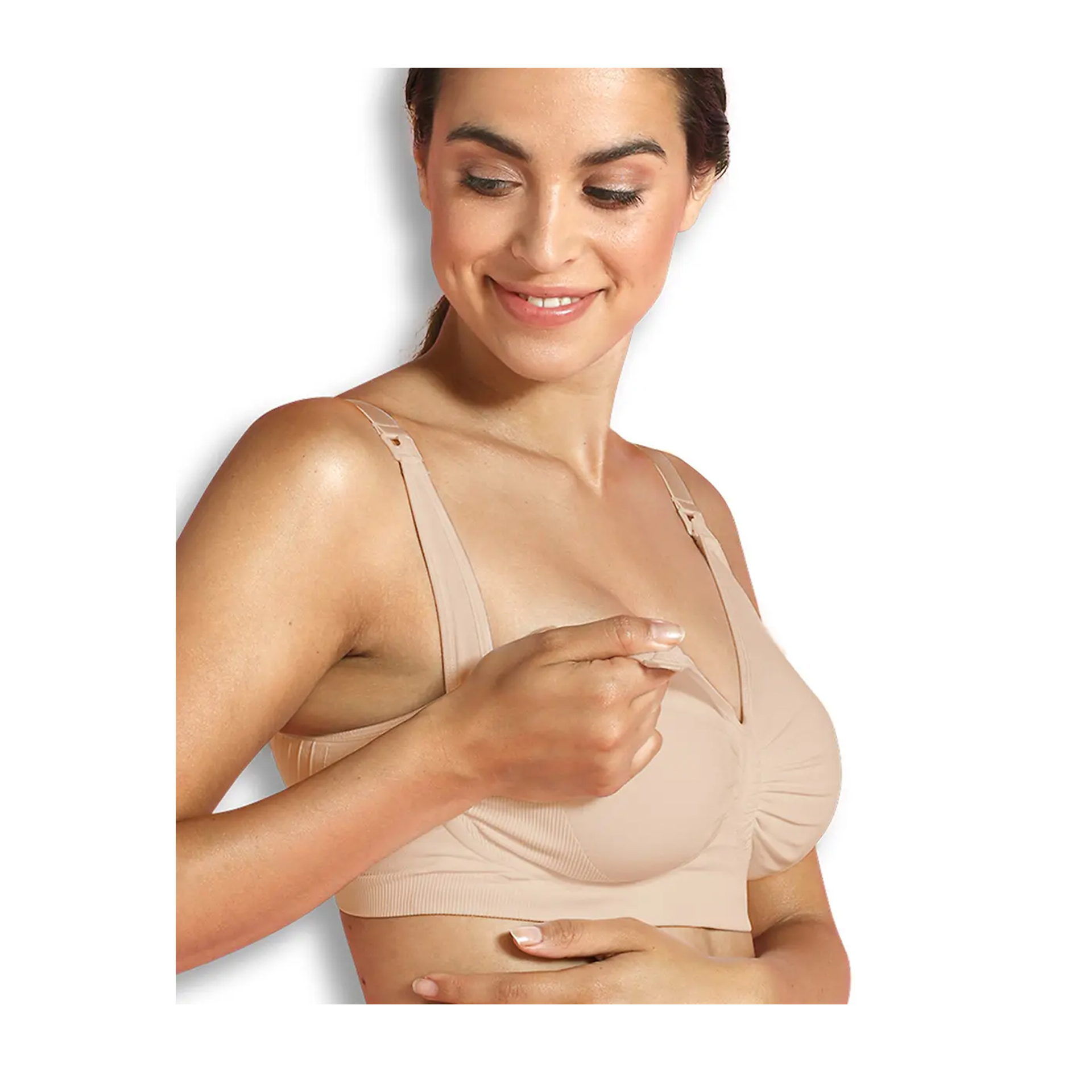 SOUTIEN DE AMAMENTAÇÃO SEM COSTURAS COM AROS DE GEL HONEY