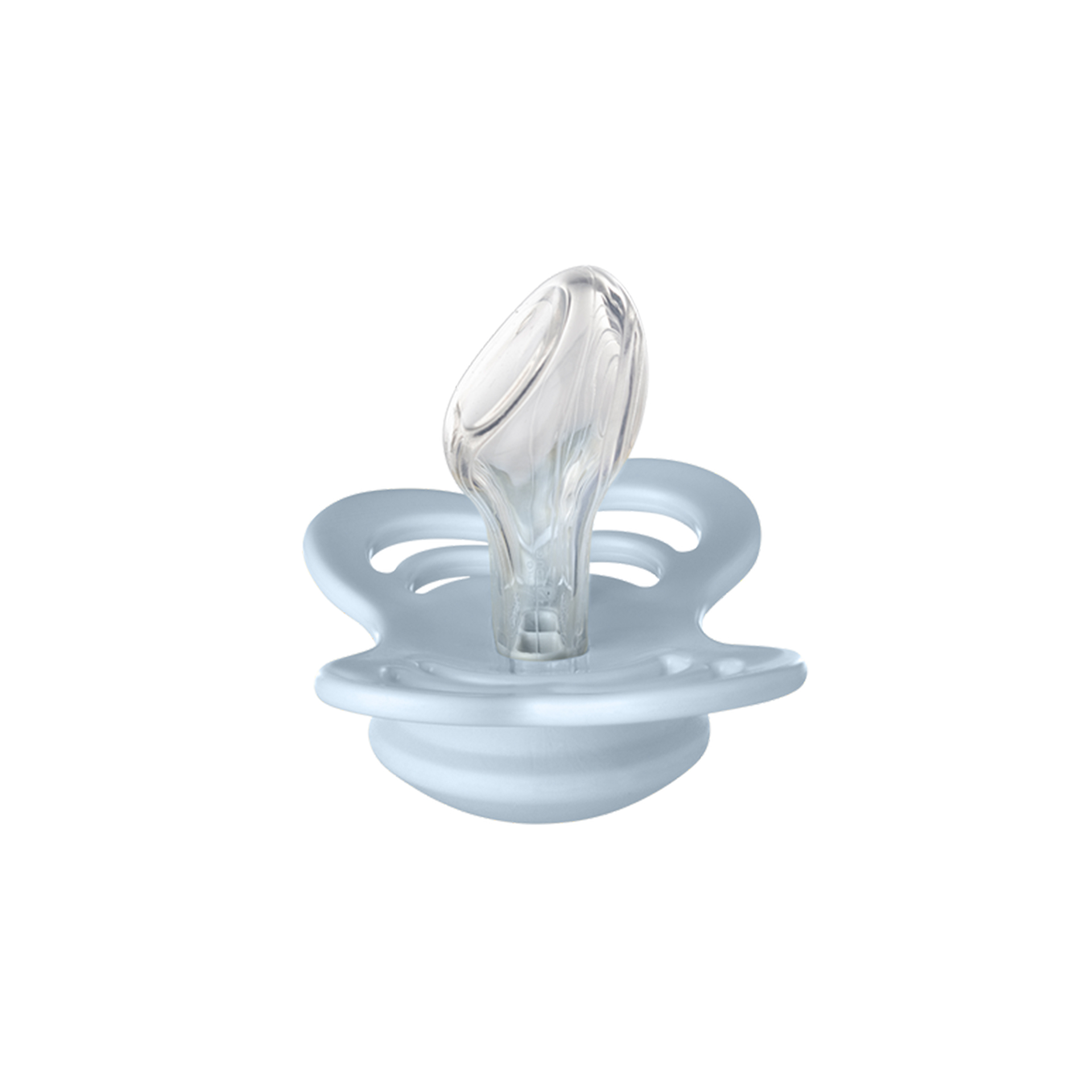 CHUPETAS BIBS COUTURE SILICONE IRON / BABY BLUE