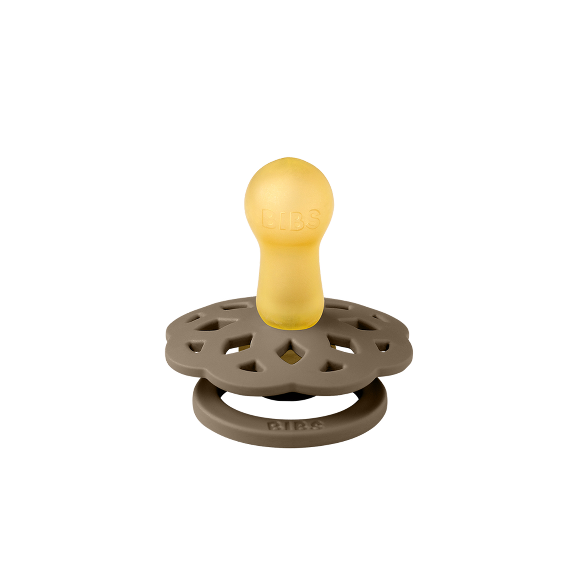 CHUPETAS BIBS BOHEME PACIFIER VANILLA / DARK OAK