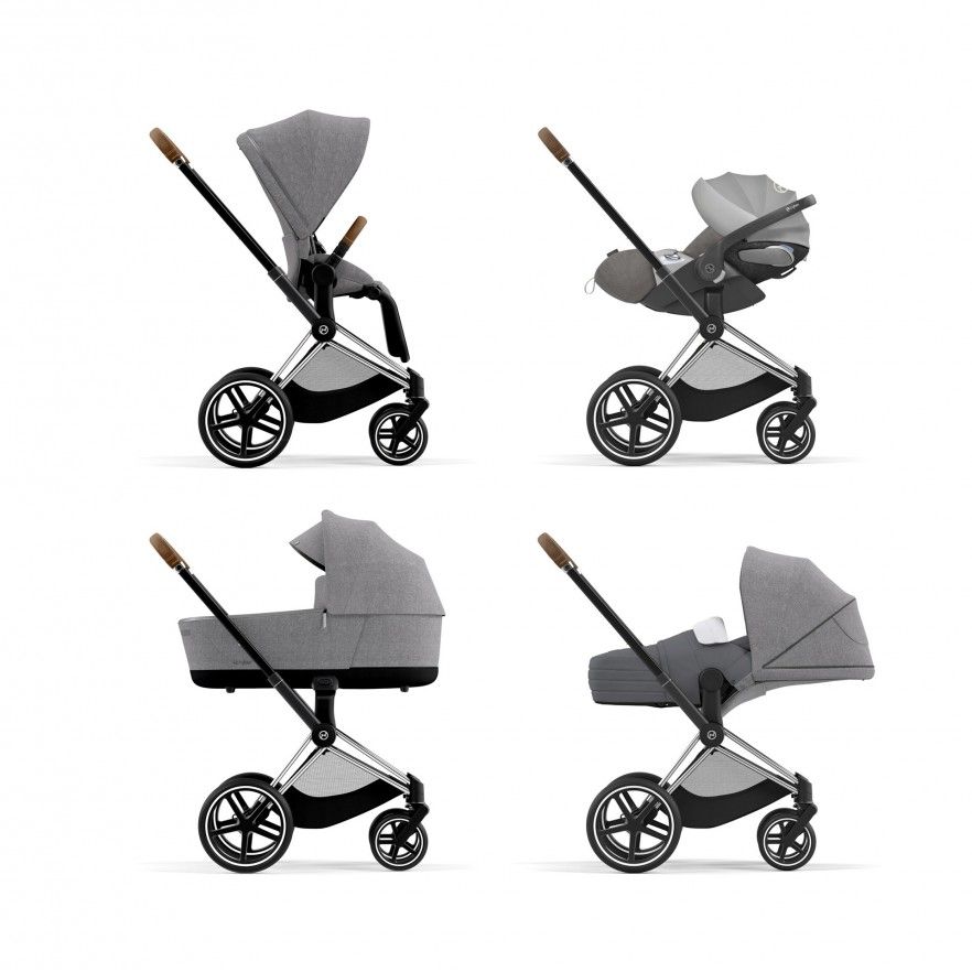 PRIAM CHROME BROWN PLUS