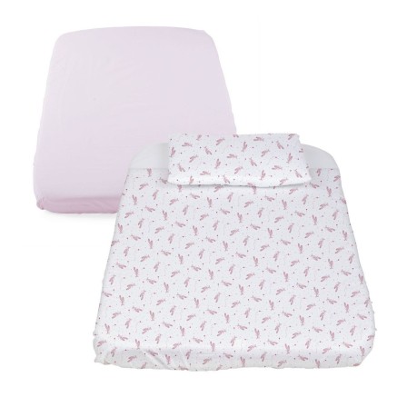 CONJUNTO DE 3 PEÇAS NEXT2ME COM LENÇOL