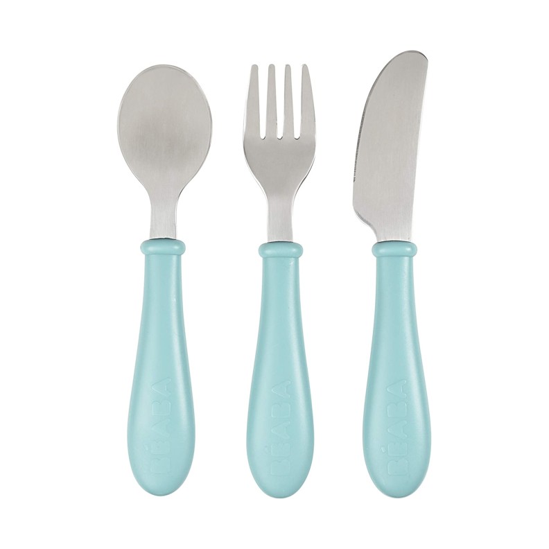 CONJUNTO DE TALHERES EM INOX 3 PEAS