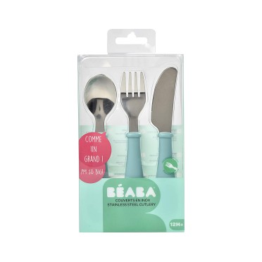 CONJUNTO DE TALHERES EM INOX 3 PEAS