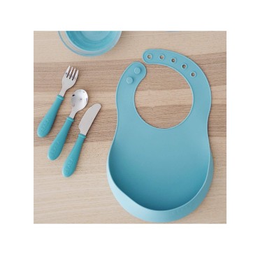 CONJUNTO DE TALHERES EM INOX 3 PEAS