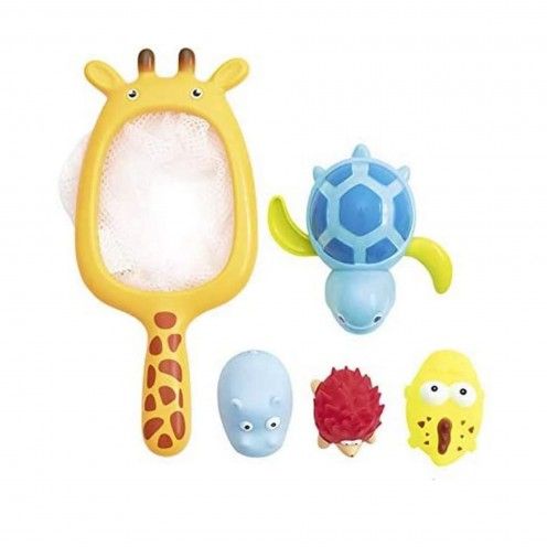 REDE DE PESCA COM BRINQUEDOS JIRAFEE
