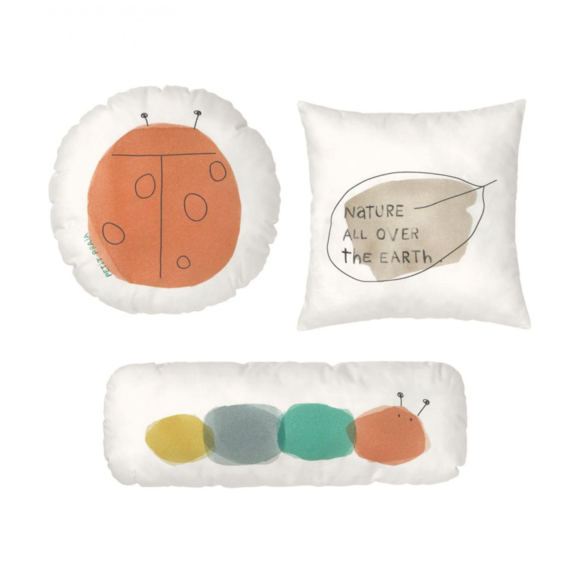 PACK 3 ALMOFADAS NATURE