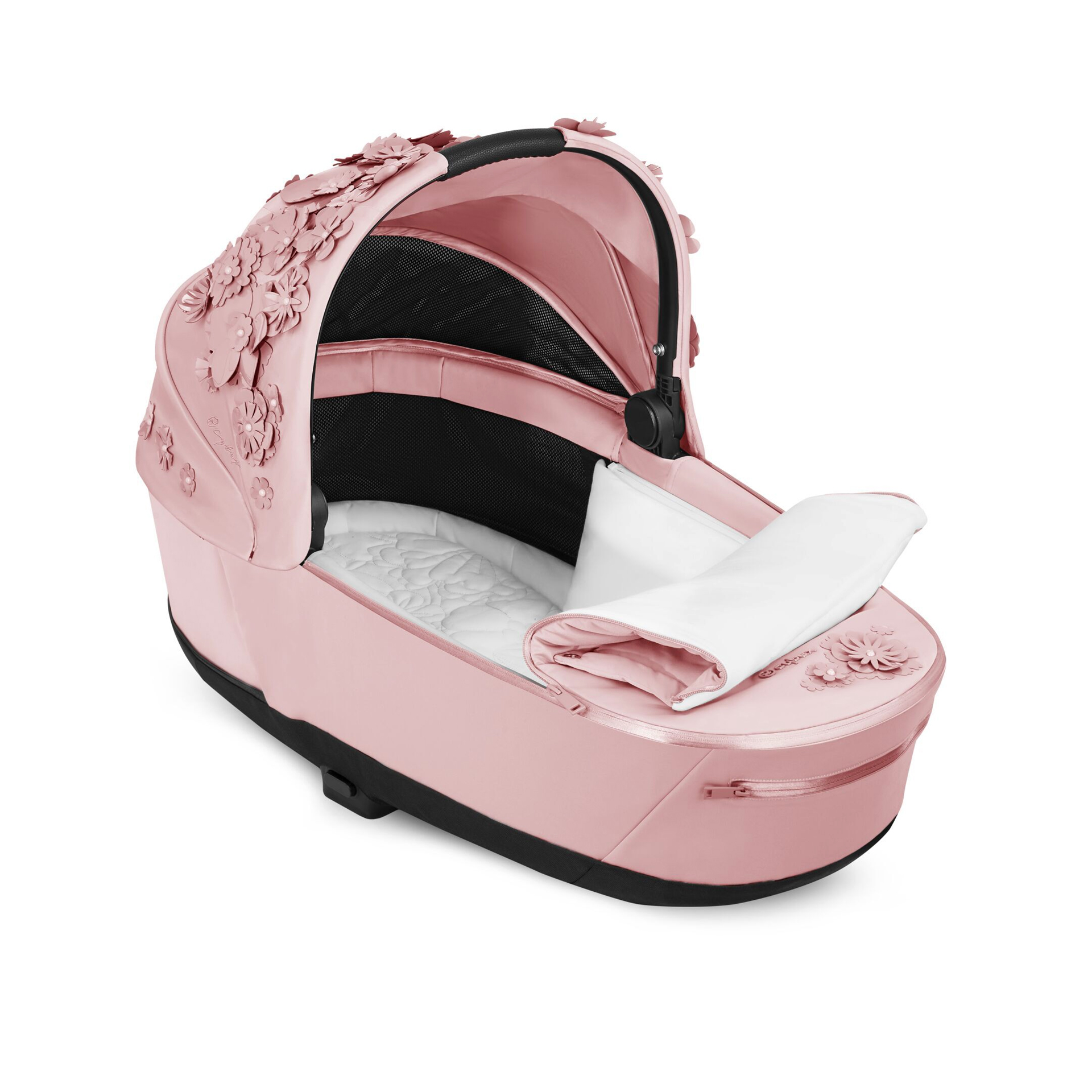 ALCOFA LUX PRIAM SIMPLY FLOWERS LIGHT PINK