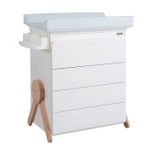 CMODA BANHEIRA SWING BRANCO / CERA NATURAL LUNARES BEIGE