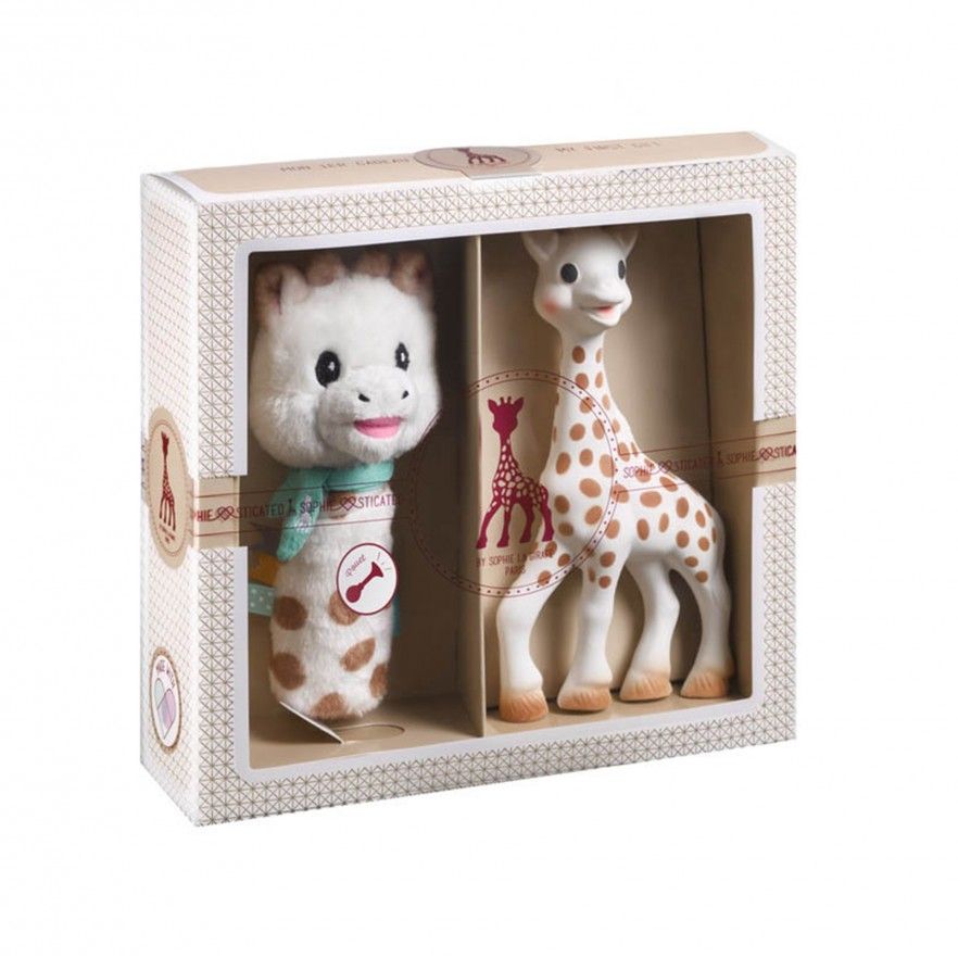 SET GIRAFA + ROCA PELUCHE CRI-CRI