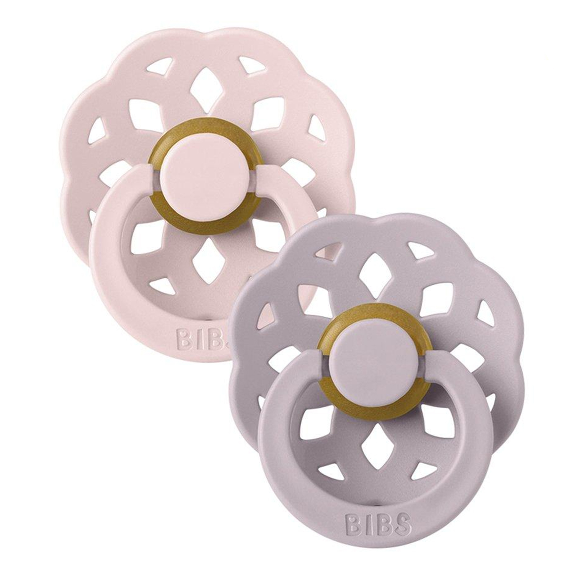 CHUPETAS BIBS BOHEME PACIFIER BLOSSOM/DUSKY LILAC