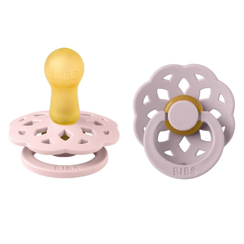 CHUPETAS BIBS BOHEME PACIFIER BLOSSOM/DUSKY LILAC