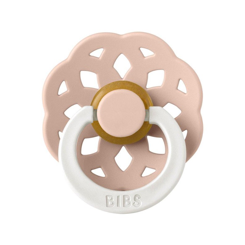 CHUPETAS BIBS BOHEME PACIFIER NOCTURNAS BLUSH/BAUNILHA