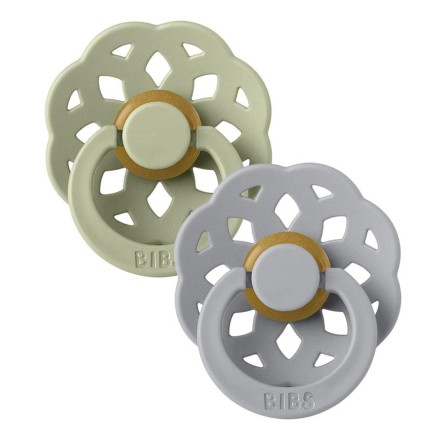 CHUPETAS BIBS BOHEME PACIFIER SAGE/CLOUD