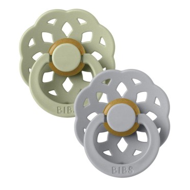 CHUPETAS BIBS BOHEME PACIFIER SAGE/CLOUD