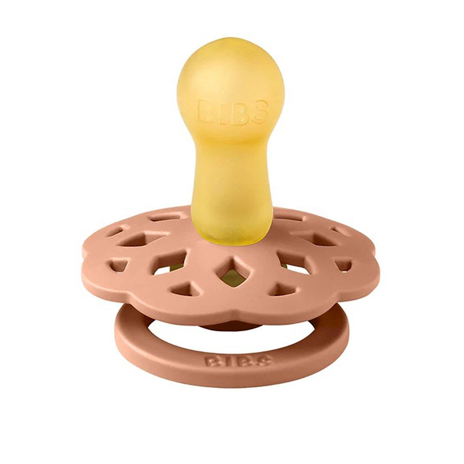 CHUPETAS BIBS BOHEME PACIFIER PEACH/WOODCHUCK