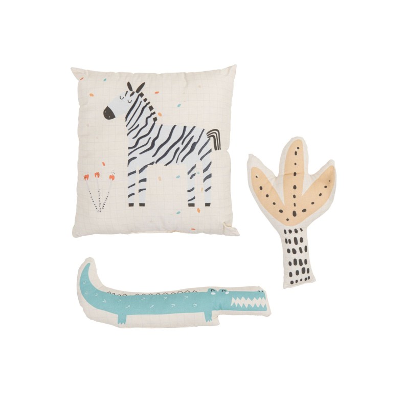 SET 3 ALMOFADAS KENIA