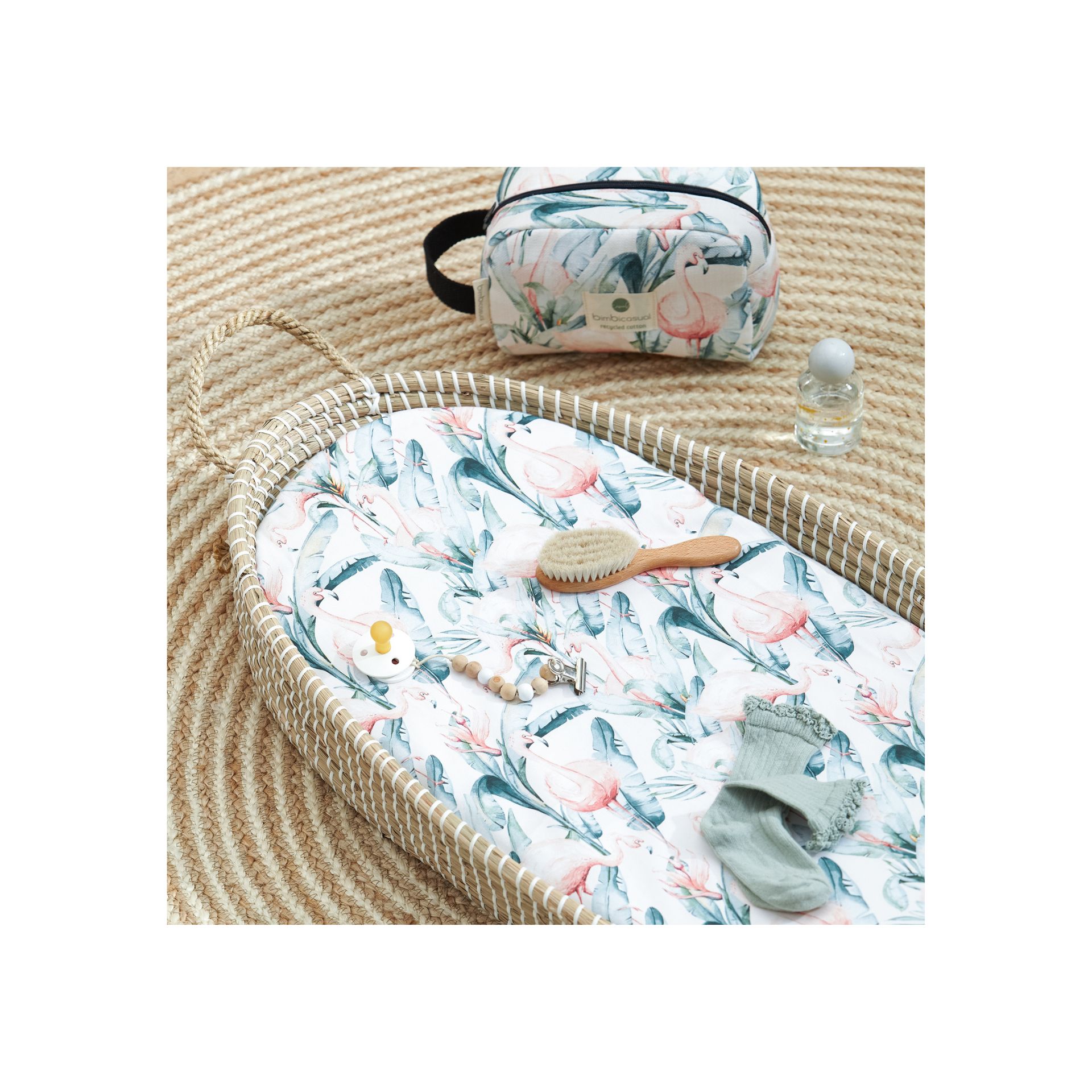 LENÇOL AJUSTÁVEL PARA ALCOFAS FLAMINGO